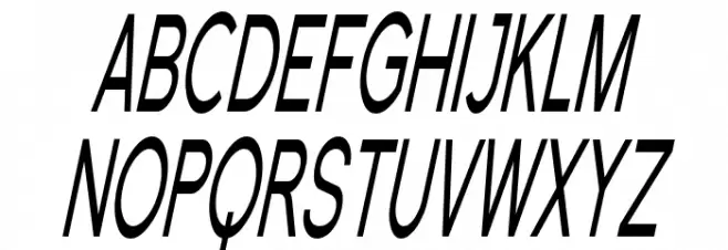 SF Florencesans SC Comp Italic Fonte MAIÚSCULAS