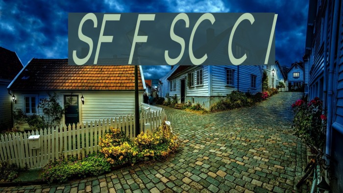 SF Florencesans SC Comp Italic Example 3