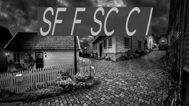 SF Florencesans SC Comp Italic Font examples