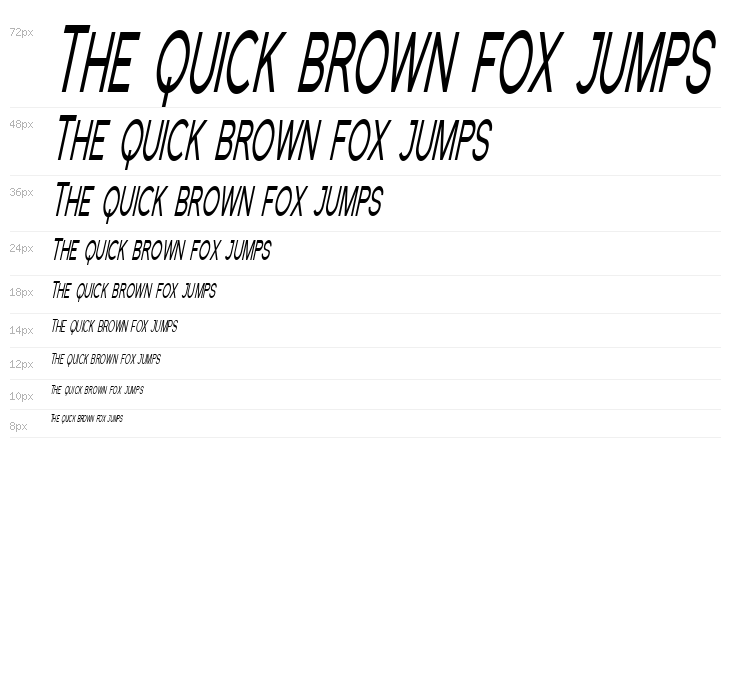 SF Florencesans SC Comp Italic Waterfall