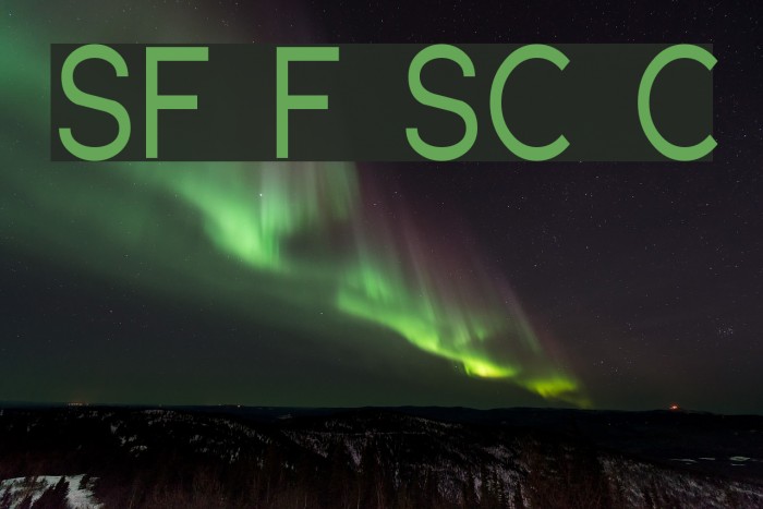 SF Florencesans SC Cond Font examples