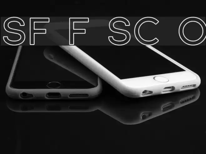 SF Florencesans SC Outline Font examples