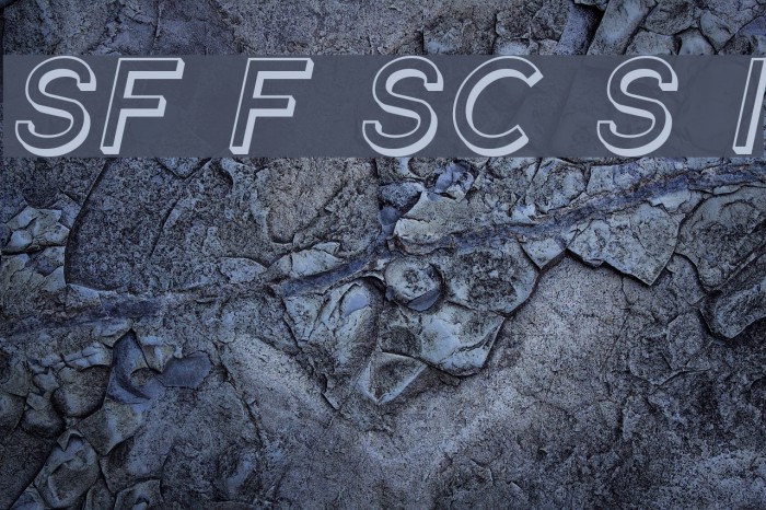 SF Florencesans SC Shaded Italic Font examples