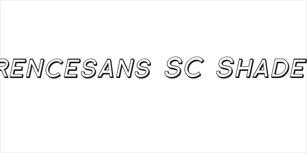 SF Florencesans SC Shaded Italic Logo