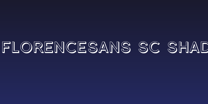 SF Florencesans SC Shaded Social Header