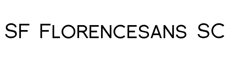 SF Florencesans SC Font