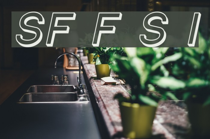 SF Florencesans Shaded Italic Font examples
