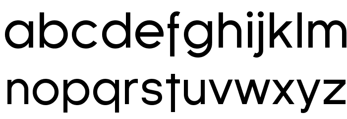 SF Florencesans Font LOWERCASE