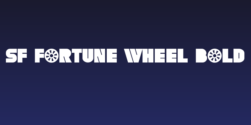 SF Fortune Wheel Bold Social Header