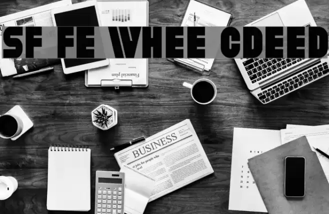 SF Fortune Wheel Condensed Schriftart examples