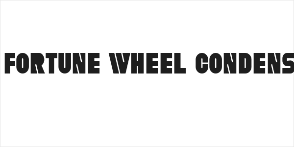 SF Fortune Wheel Condensed Logo