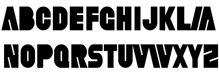 SF Fortune Wheel Condensed Font LOWERCASE