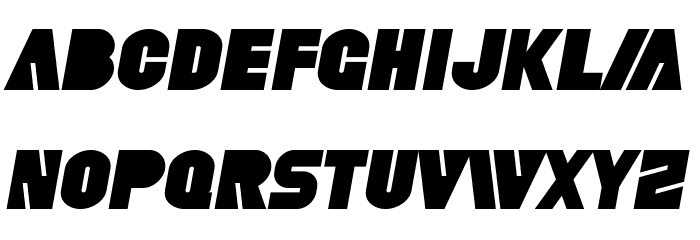 SF Fortune Wheel Italic Font LOWERCASE