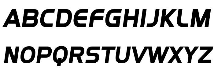SF Fourche SC Italic Font LOWERCASE