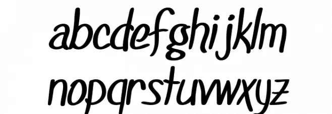 SF Foxboro Script Bold Fuentes MINÚSCULAS