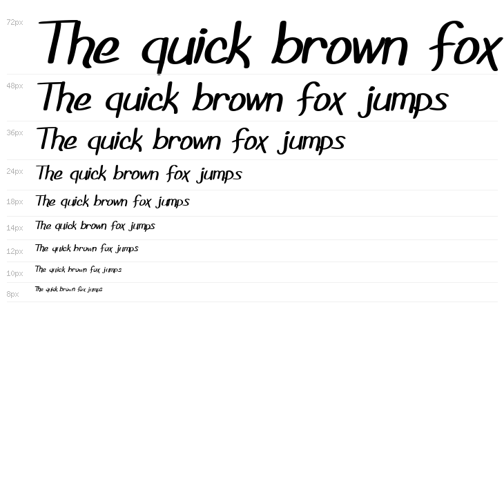 SF Foxboro Script Extended Bold Waterfall