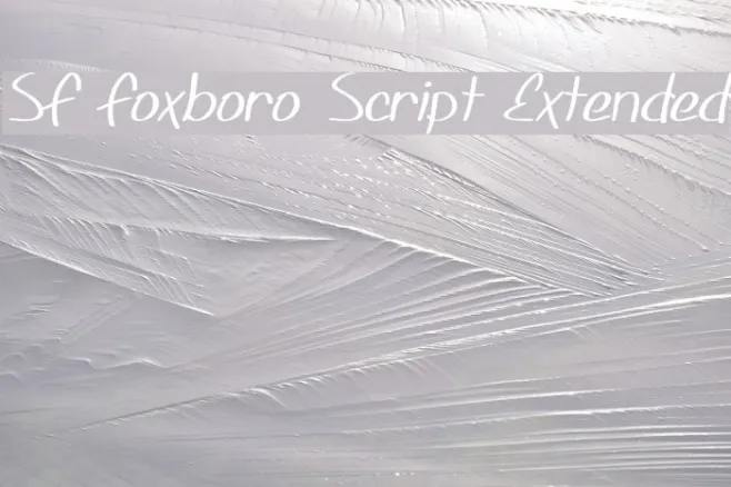 SF Foxboro Script Extended Example 2