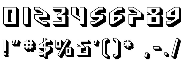 SF Funk Master Font Alte caractere
