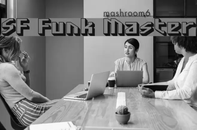 SF Funk Master Font examples