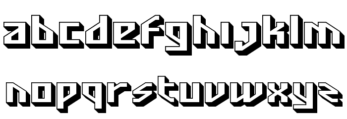 SF Funk Master Font Litere mici