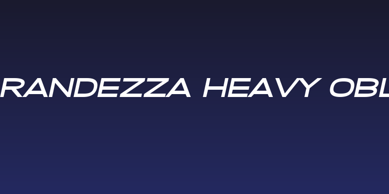 SF Grandezza Heavy Oblique Social Header