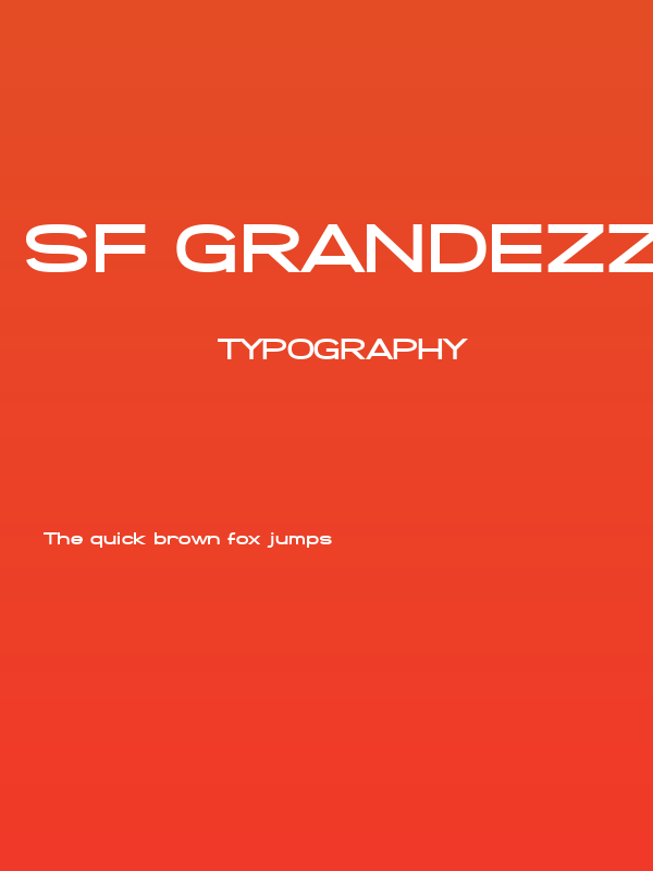 SF Grandezza Heavy Poster