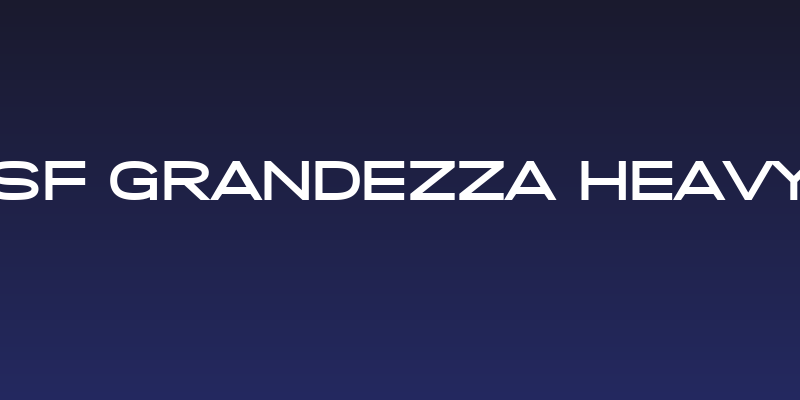 SF Grandezza Heavy Social Header
