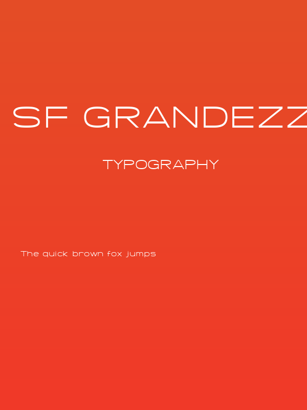 SF Grandezza Light Poster