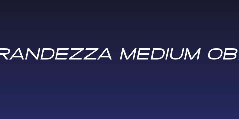 SF Grandezza Medium Oblique Social Header