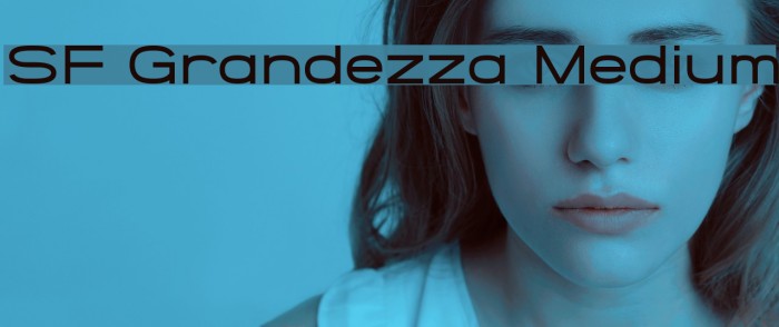 SF Grandezza Medium Font examples