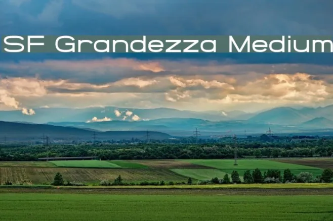 SF Grandezza Medium Example 3