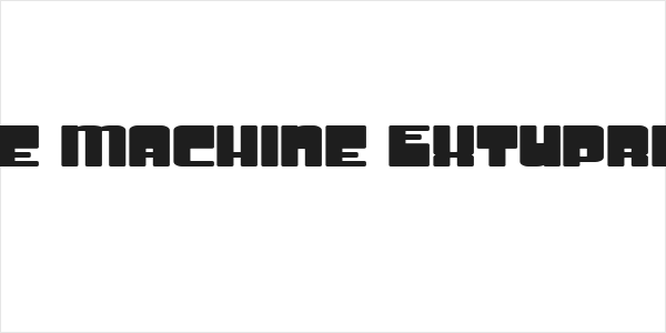 SF Groove Machine ExtUpright Bold Logo