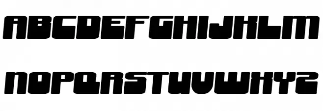 SF Groove Machine Extended Bold Polices MAJUSCULES