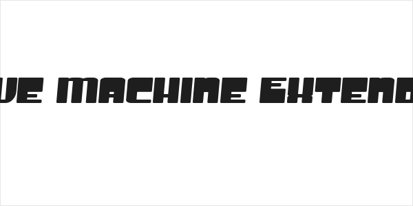 SF Groove Machine Extended Bold Logo