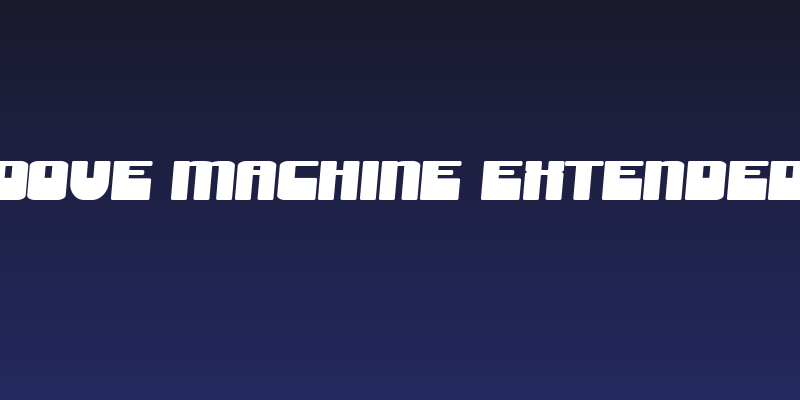 SF Groove Machine Extended Bold Social Header