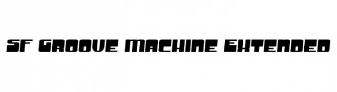 SF Groove Machine Extended  नि: शुल्क फ़ॉन्ट्स डाउनलोड