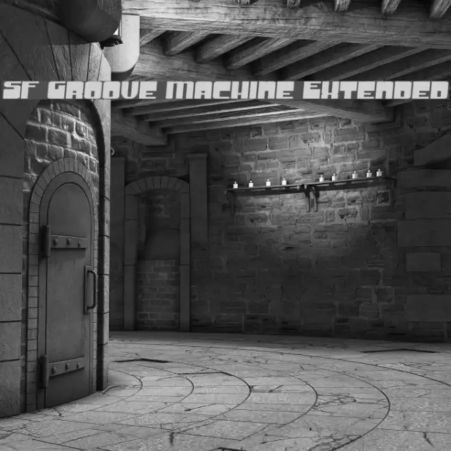 SF Groove Machine Extended Font examples