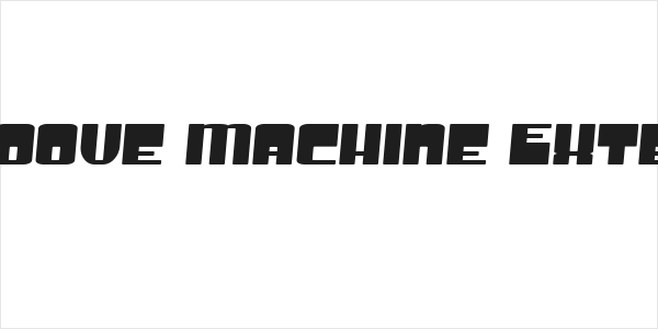 SF Groove Machine Extended Logo