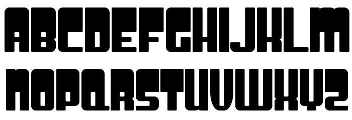 SF Groove Machine Upright Font LOWERCASE