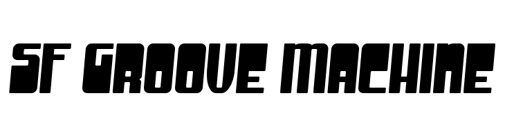 SF Groove Machine  Free Fonts Download