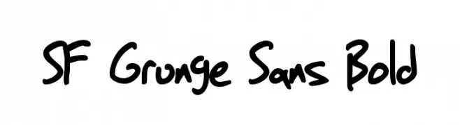 SF Grunge Sans Bold  नि: शुल्क फ़ॉन्ट्स डाउनलोड