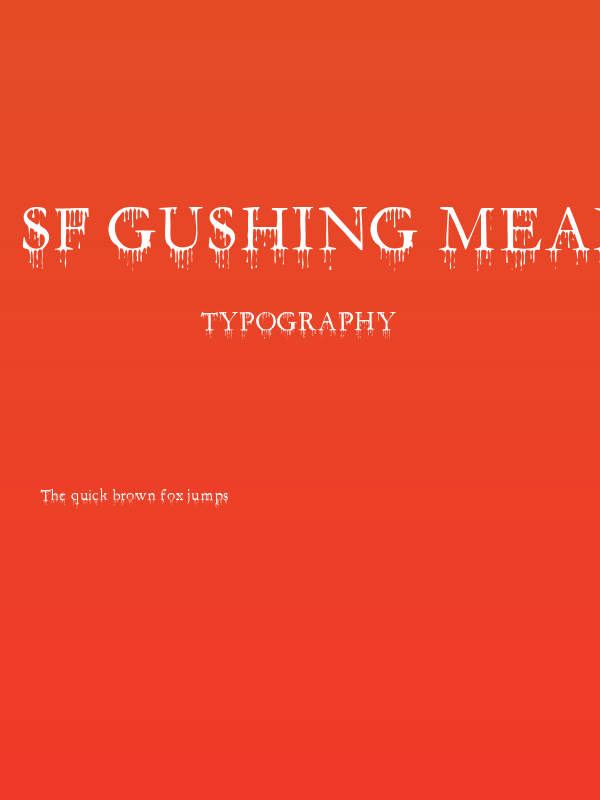 SF Gushing Meadow Poster