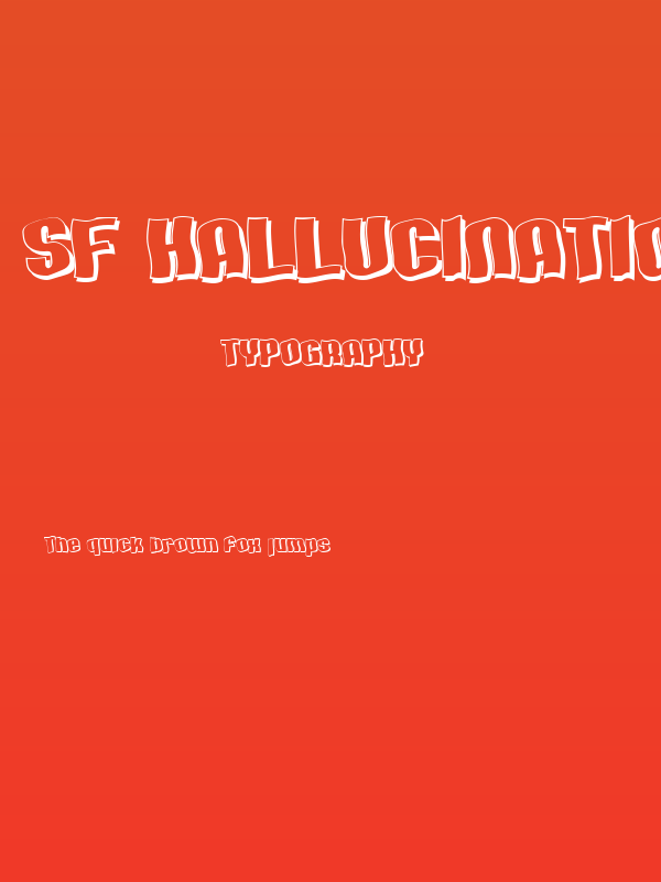 SF Hallucination Shadow Poster