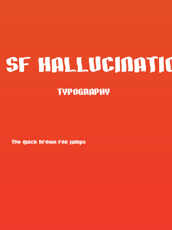 SF Hallucination Poster