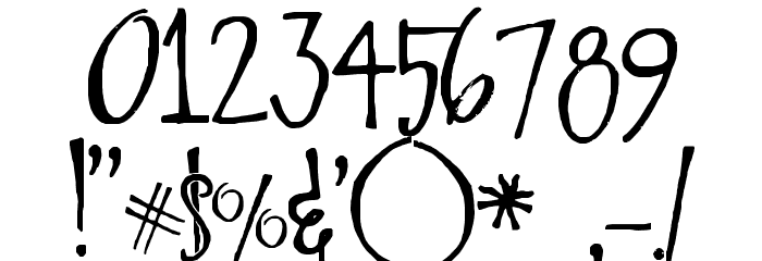 SF-Happiness Font OTHER CHARS