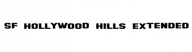 SF Hollywood Hills Extended 
