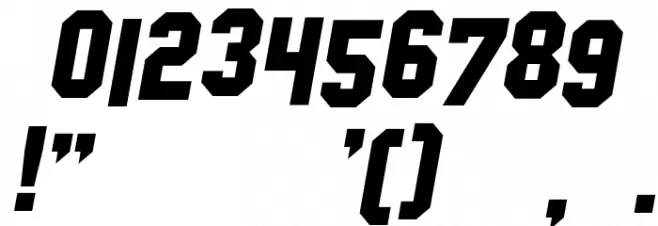 SF Hollywood Hills Italic Font OTHER CHARS