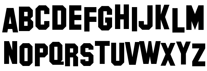 SF Hollywood Hills Font LOWERCASE
