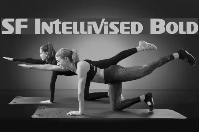 SF Intellivised Bold Font examples