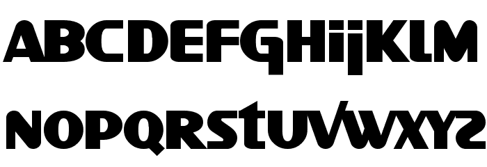 SF Intellivised Bold Font LOWERCASE
